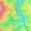Ruitzhof topographic map, elevation, terrain