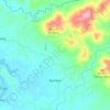 Bamban topographic map, elevation, terrain