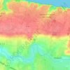Aure sur Mer topographic map, elevation, terrain