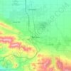 Palmdale topographic map, elevation, terrain
