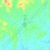 Calobre topographic map, elevation, terrain