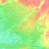 La Puebla de Almoradiel topographic map, elevation, terrain