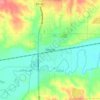 Beulah topographic map, elevation, terrain