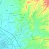 Santa Maria topographic map, elevation, terrain