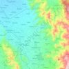 Tampakan topographic map, elevation, terrain