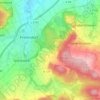 Frielendorf topographic map, elevation, terrain