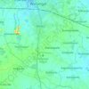 Khila Warangal mandal topographic map, elevation, terrain