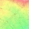 East Champaran District topographic map, elevation, terrain