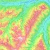 Diemtigen topographic map, elevation, terrain