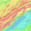 Neuchâtel topographic map, elevation, terrain