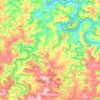 Iguatu topographic map, elevation, terrain