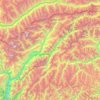 Mastuj Tehsil topographic map, elevation, terrain