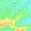 Kanegem topographic map, elevation, terrain