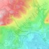 Várpalota topographic map, elevation, terrain