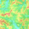Hambach topographic map, elevation, terrain