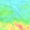 Welun topographic map, elevation, terrain