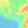 Bayawan topographic map, elevation, terrain