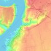 Корабельний район topographic map, elevation, terrain