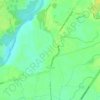 Talampas topographic map, elevation, terrain