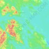 Pyyvesi topographic map, elevation, terrain