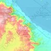 Paluma Range National Park topographic map, elevation, terrain