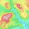 Müllenborn topographic map, elevation, terrain