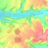 Bannes topographic map, elevation, terrain