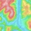 Alf topographic map, elevation, terrain
