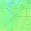 West Fargo topographic map, elevation, terrain