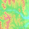 Municipality of Crowsnest Pass topographic map, elevation, terrain