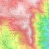 Country Club topographic map, elevation, terrain