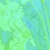 Daubensand topographic map, elevation, terrain
