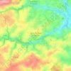 Saint-Georges-le-Gaultier topographic map, elevation, terrain