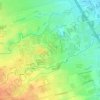 Diezmo topographic map, elevation, terrain