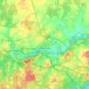 Hillsborough topographic map, elevation, terrain