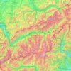 Vallés topographic map, elevation, terrain