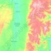 Tlaltenango de Sánchez Román topographic map, elevation, terrain