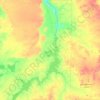 Aswan topographic map, elevation, terrain