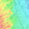 San Antonio topographic map, elevation, terrain