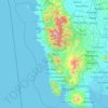 Zambales topographic map, elevation, terrain