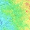 Little Baguio topographic map, elevation, terrain