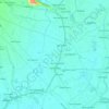 Santa Ana topographic map, elevation, terrain