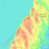 Town of Egg Harbor topographic map, elevation, terrain