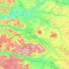 Grand Reims topographic map, elevation, terrain
