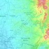 Norzagaray topographic map, elevation, terrain