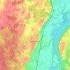 Rott am Inn topographic map, elevation, terrain