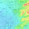 Nagoya topographic map, elevation, terrain