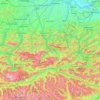Enns topographic map, elevation, terrain