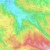 Granges-sur-Vologne topographic map, elevation, terrain