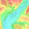 Saint-Firmin-des-Prés topographic map, elevation, terrain